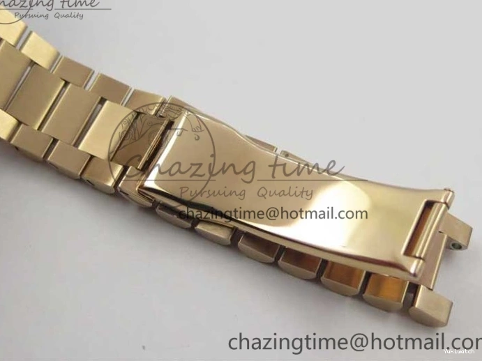 36 Day-Date Dial Edition Maker President RG 128239 Markers on Crystral RG Bp MOP Bracelet Best White 1220